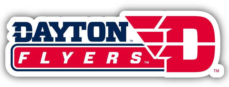 Dayton Flyers 4-Inch Wide NCAA Durable School Spirit Vinyl Decal Sticker