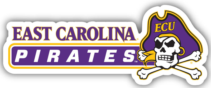 East Carolina Pirates 4-Inch Wide NCAA Durable School Spirit Vinyl Decal Sticker