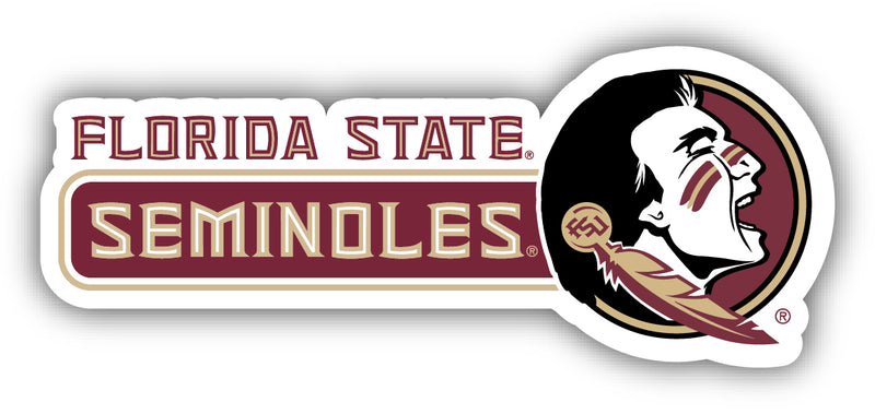 Florida State Seminoles 4-Inch Wide NCAA Durable School Spirit Vinyl Decal Sticker