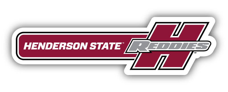 Henderson State Reddies 4-Inch Wide NCAA Durable School Spirit Vinyl Decal Sticker