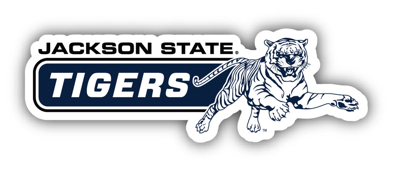 Jackson State University 4-Inch Wide NCAA Durable School Spirit Vinyl Decal Sticker