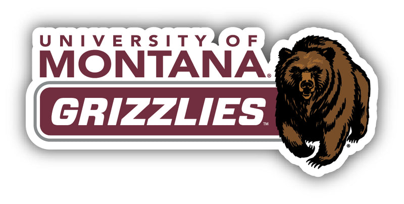 Montana University 4-Inch Wide NCAA Durable School Spirit Vinyl Decal Sticker