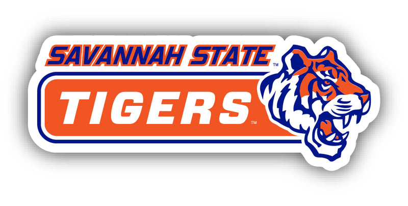 Savannah State University 4-Inch Wide NCAA Durable School Spirit Vinyl Decal Sticker
