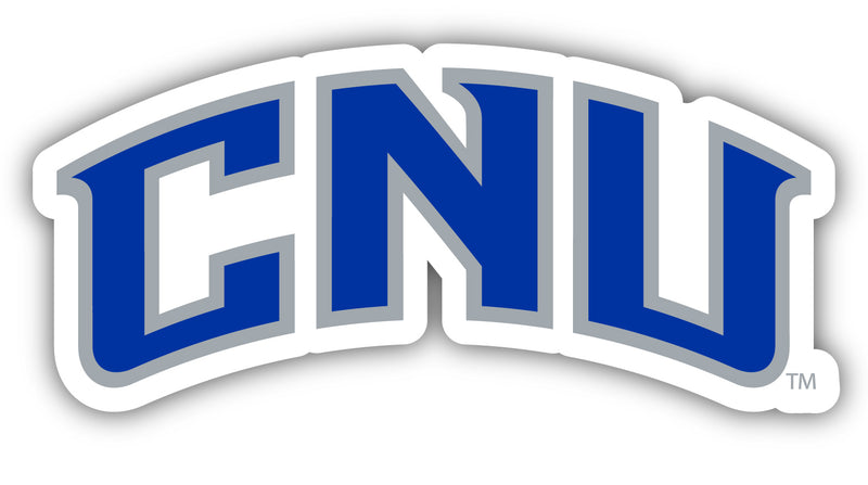 Christopher Newport Captains 12-Inch on one of its sides NCAA Durable School Spirit Vinyl Decal Sticker