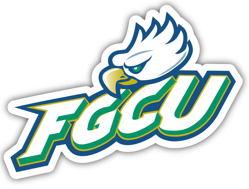Florida Gulf Coast Eagles 2-Inch on one of its sides NCAA Durable School Spirit Vinyl Decal Sticker
