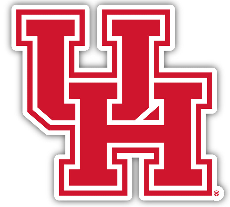 University of Houston 10-Inch on one of its sides NCAA Durable School Spirit Vinyl Decal Sticker