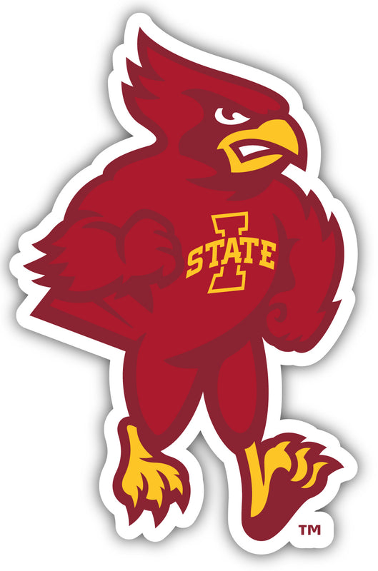 Iowa State Cyclones 12-Inch on one of its sides NCAA Durable School Spirit Vinyl Decal Sticker