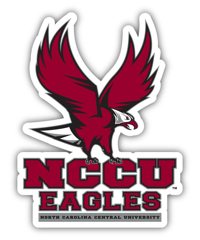 North Carolina Central Eagles 4-Inch Elegant School Logo NCAA Vinyl Decal Sticker for Fans, Students, and Alumni