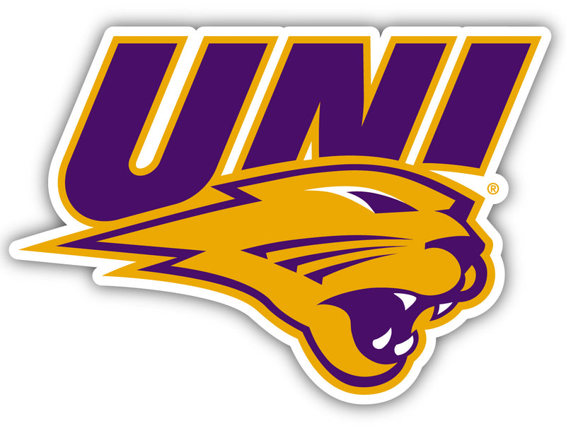 Northern Iowa Panthers 12-Inch on one of its sides NCAA Durable School Spirit Vinyl Decal Sticker