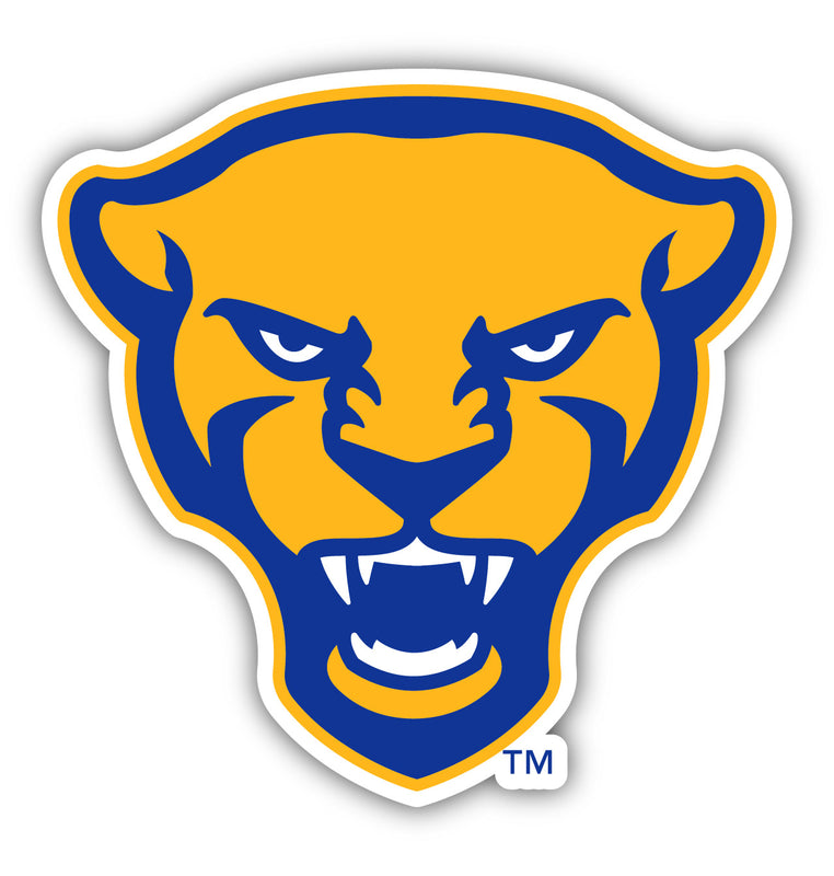 Pittsburgh Panthers 4-Inch Elegant School Logo NCAA Vinyl Decal Sticker for Fans, Students, and Alumni