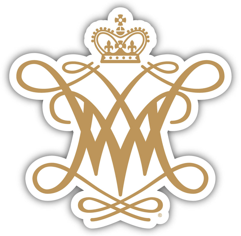 William and Mary 12-Inch on one of its sides NCAA Durable School Spirit Vinyl Decal Sticker