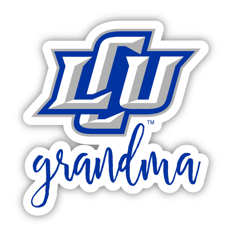 Lubbock Christian University Chaparral 4-Inch Proud Grandma NCAA - Durable School Spirit Vinyl Decal Perfect Gift for Grandma