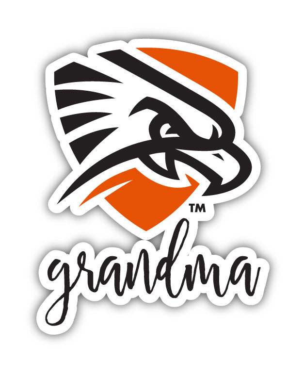 University of Texas of the Permian Basin 4-Inch Proud Grandma NCAA - Durable School Spirit Vinyl Decal Perfect Gift for Grandma