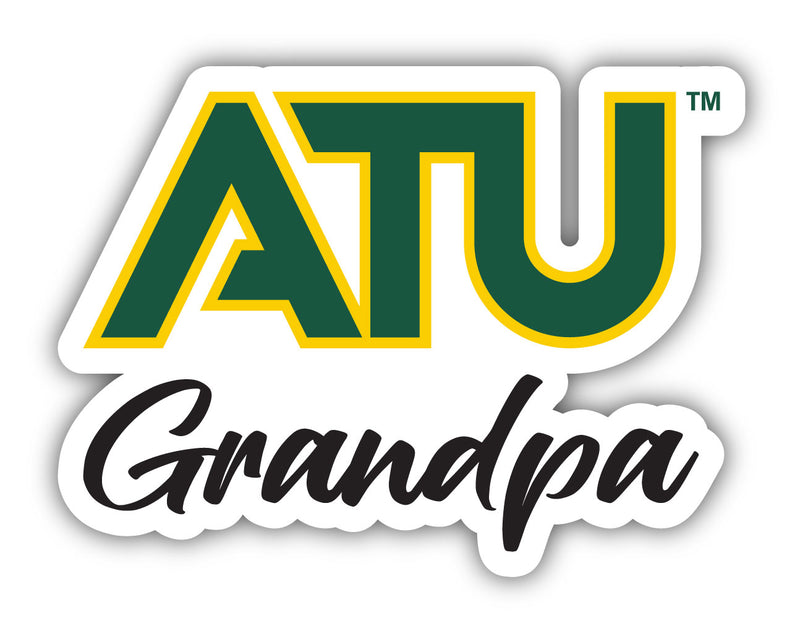 Arkansas Tech University 4-Inch Proud Grandpa NCAA - Durable School Spirit Vinyl Decal Perfect Gift for Grandpa