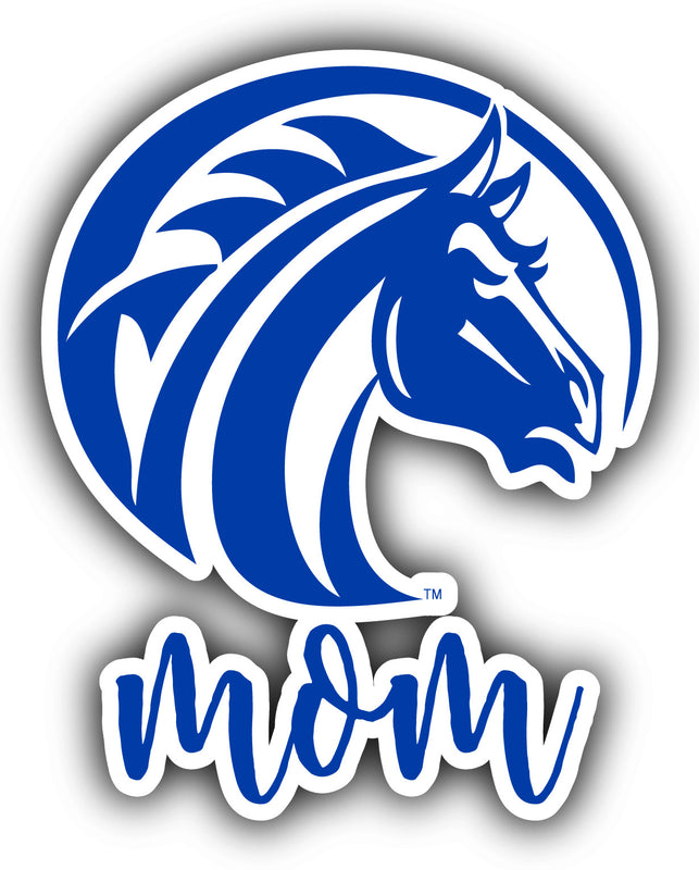 Fayetteville State University 4-Inch Proud Mom NCAA - Durable School Spirit Vinyl Decal Perfect Gift for Mom