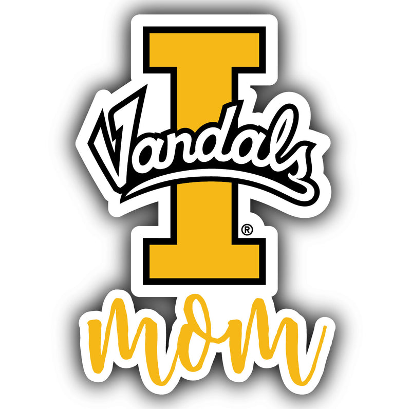 Idaho Vandals 4-Inch Proud Mom NCAA - Durable School Spirit Vinyl Decal Perfect Gift for Mom