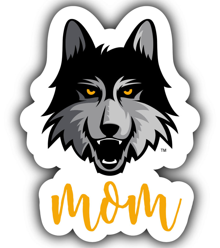 Loyola University Ramblers 4-Inch Proud Mom NCAA - Durable School Spirit Vinyl Decal Perfect Gift for Mom