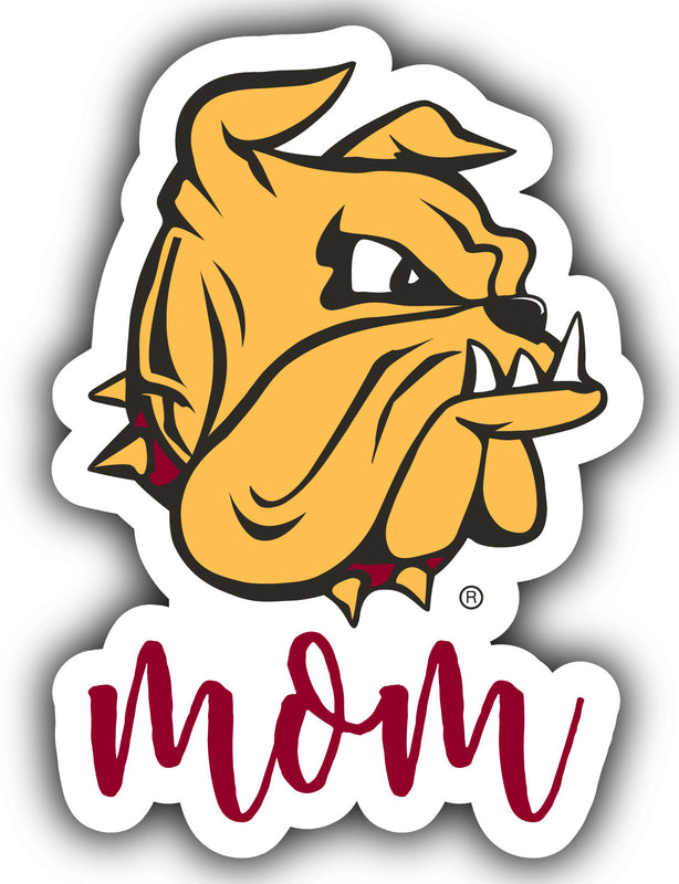 Minnesota Duluth Bulldogs 4-Inch Proud Mom NCAA - Durable School Spirit Vinyl Decal Perfect Gift for Mom