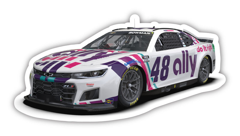 Nascar #48 Alex Bowman 4-Inch Vinyl Decal Stiker Car Design
