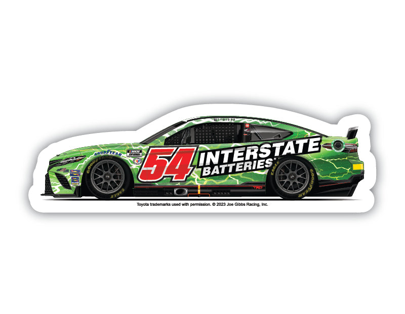 #54 Ty Gibbs Car Laser Cut Decal