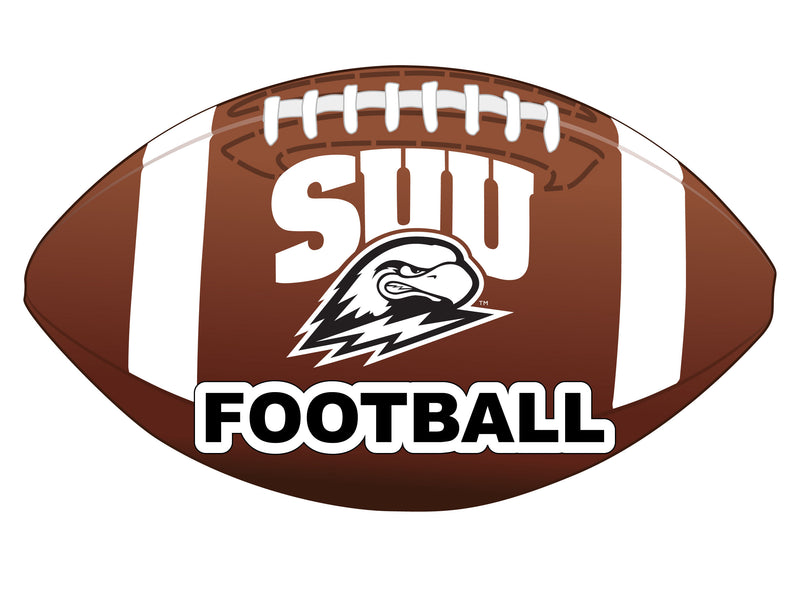 Southern Utah University 4-Inch Round Football NCAA Gridiron Glory Vinyl Decal Sticker