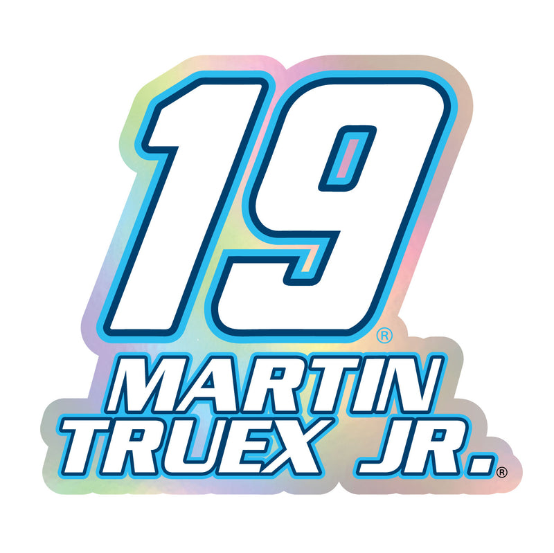 #19 Martin Truex Jr. Laser Cut Holographic Decal