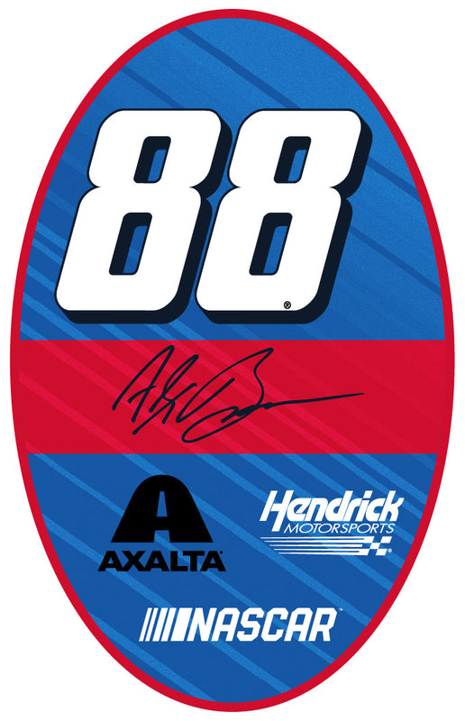 Alex Bowman #88 Oval Decal Sticker