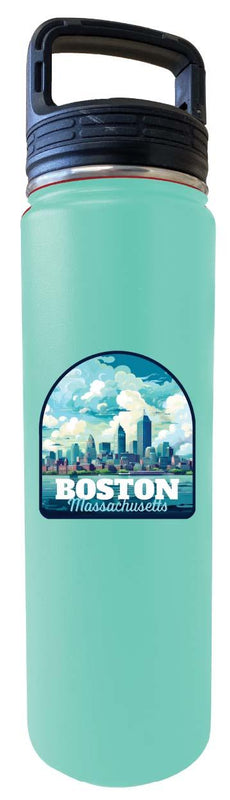 Boston Massachusetts A Souvenir 24 oz Insulated Tumbler