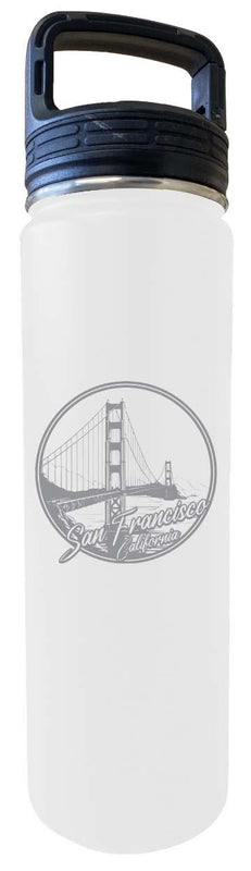 San Francisco California Souvenir 24 oz Engraved Insulated Tumbler