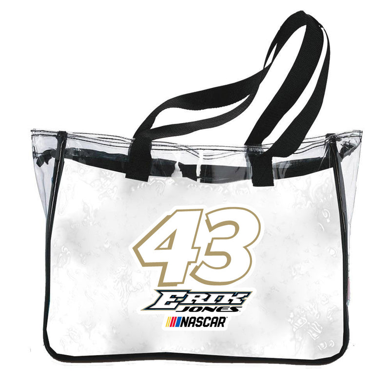 #43 Erik Jones NASCAR Officially Licensed Clear Tote Bag