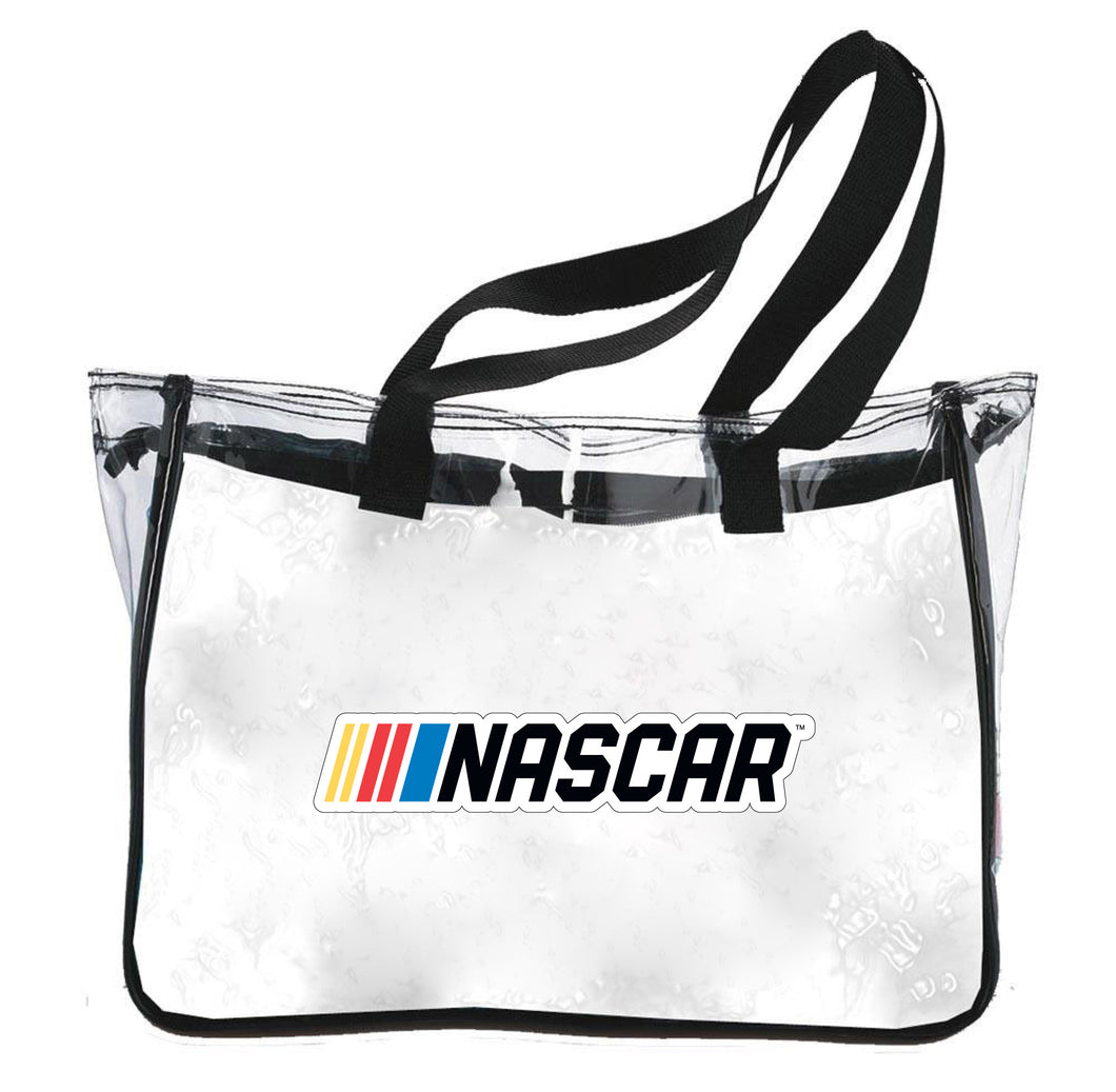 NASCAR Plastic Clear Tote Bag