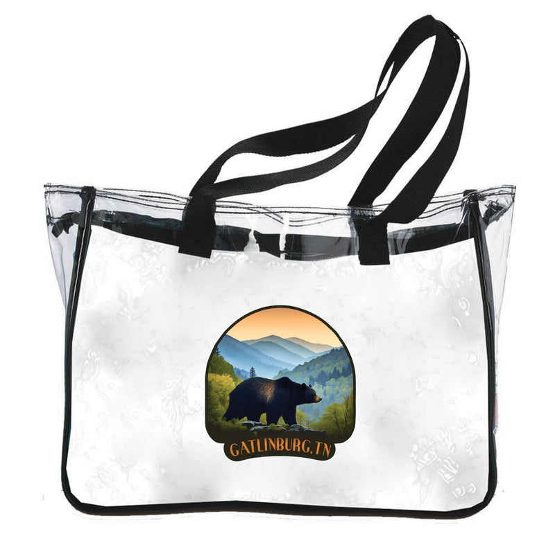 Gatlinburg Tennessee Souvenir Clear Tote Bag