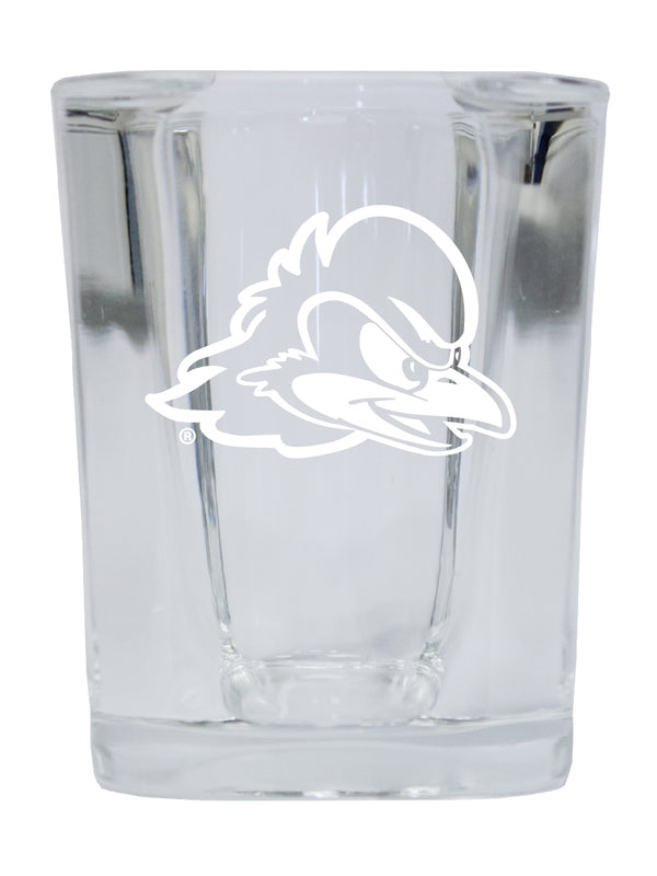 Delaware Blue Hens NCAA Collector's Edition 2oz Square Shot Glass - Laser Etched Logo
