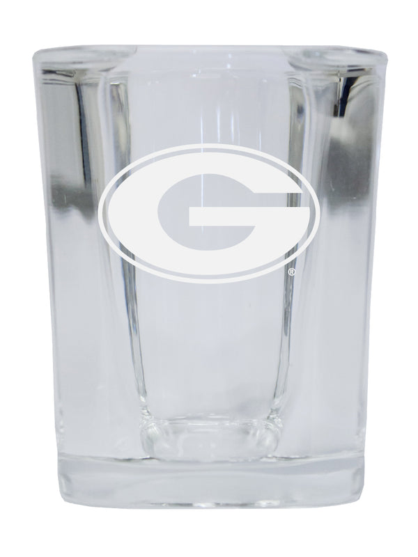 Grambling State Tigers NCAA Collector's Edition 2oz Square Shot Glass - Laser Etched Logo