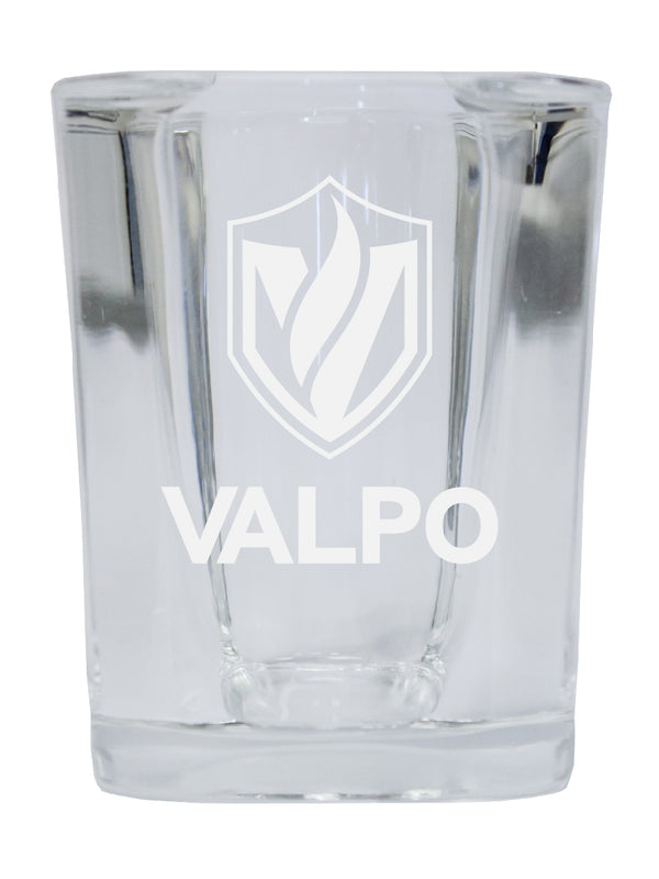 Valparaiso University NCAA Collector's Edition 2oz Square Shot Glass - Laser Etched Logo