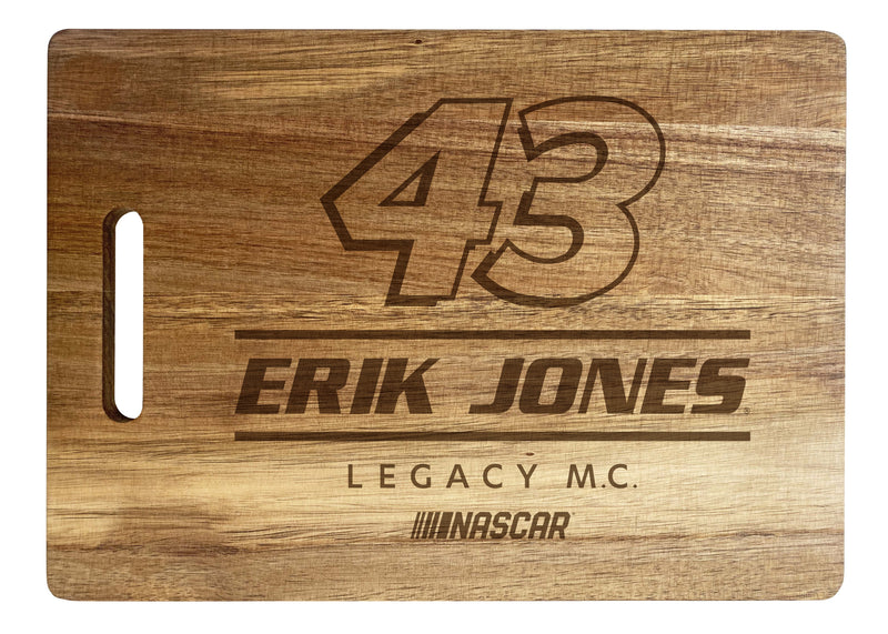 #43 Erik Jones NASCAR Officially Licensed Engraved Wooden Cutting Board