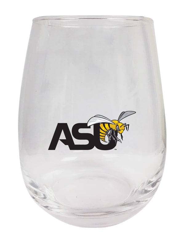 Alabama State University Stemless Wine Glass - 15 oz. | Officially Licensed NCAA Merchandise