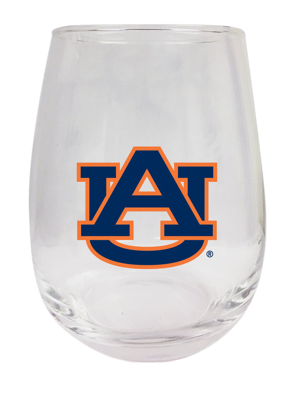 Auburn Tigers Stemless Wine Glass - 15 oz. | Officially Licensed NCAA Merchandise