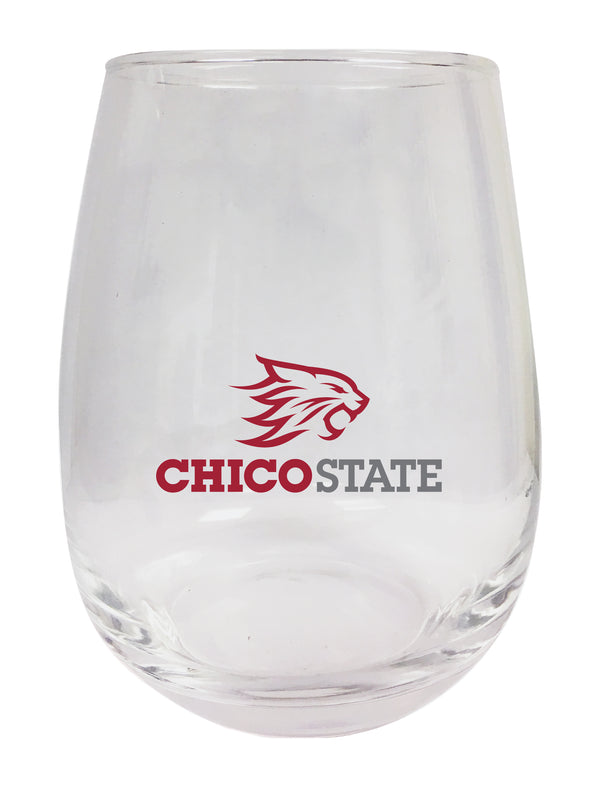 California State University, Chico Stemless Wine Glass - 15 oz. | Officially Licensed NCAA Merchandise