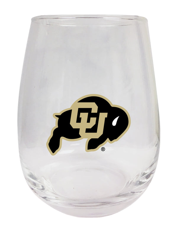 Colorado Buffaloes Stemless Wine Glass - 15 oz. | Officially Licensed NCAA Merchandise