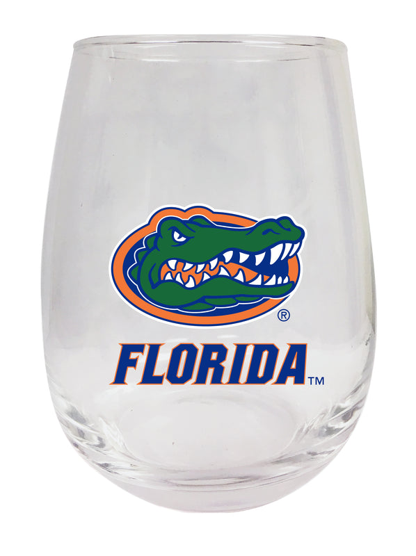 Florida Gators Stemless Wine Glass - 15 oz. | Officially Licensed NCAA Merchandise