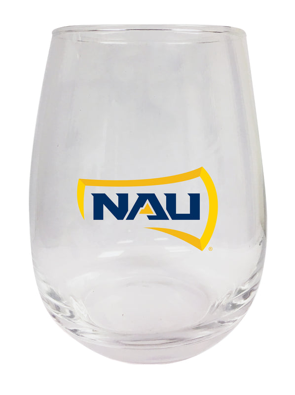 Northern Arizona University Stemless Wine Glass - 15 oz. | Officially Licensed NCAA Merchandise