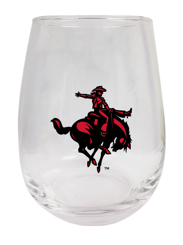 Northwestern Oklahoma State University Stemless Wine Glass - 15 oz. | Officially Licensed NCAA Merchandise