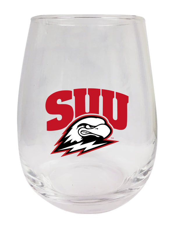 Southern Utah University Stemless Wine Glass - 15 oz. | Officially Licensed NCAA Merchandise