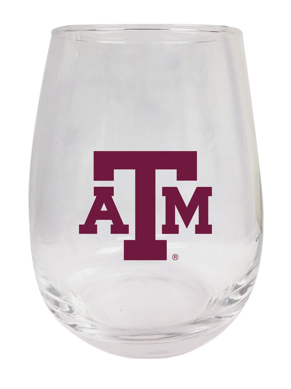 Texas A&M Aggies Stemless Wine Glass - 15 oz. | Officially Licensed NCAA Merchandise