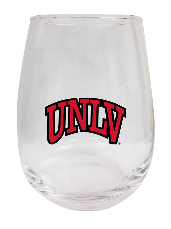 UNLV Rebels Stemless Wine Glass - 15 oz. | Officially Licensed NCAA Merchandise