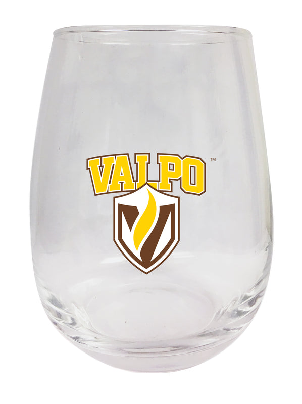 Valparaiso University Stemless Wine Glass - 15 oz. | Officially Licensed NCAA Merchandise