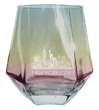 Load image into Gallery viewer, New York City Souvenir Wine Glass EngravedDiamond 15 oz
