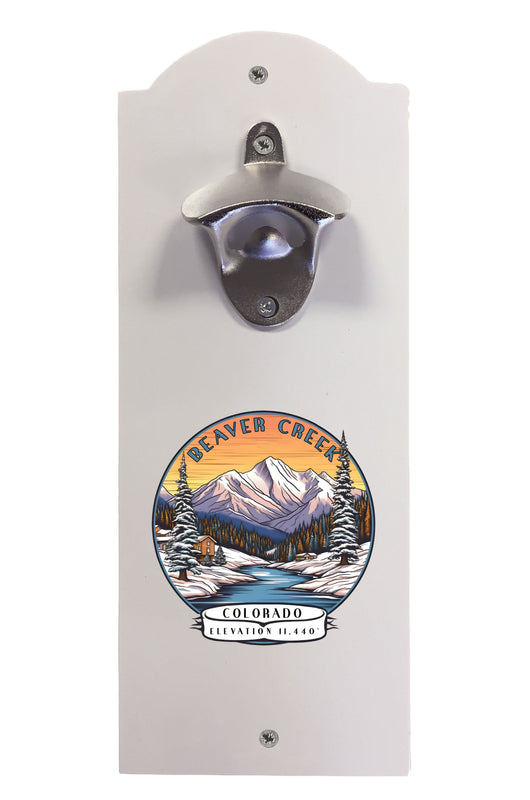 Beaver Creek Colorado Design A Souvenir Wall mounted bottle opener