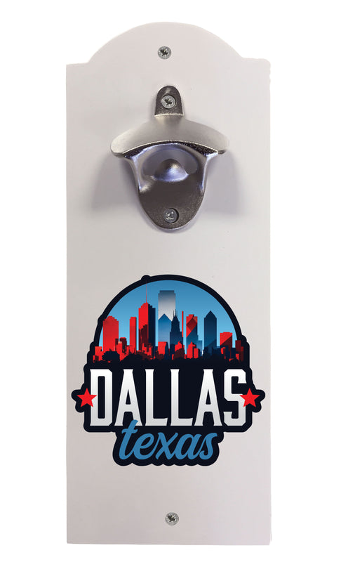 Dallas Texas Design B Souvenir Wall mounted bottle opener